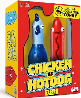 Chicken vs Hotdog - Hilarious Flip Challenge Party Game for Kids & Family