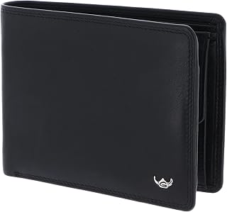 Golden Head Leather Purse Polo RFID Protect Scheintasche 1138 Schwarz Black
