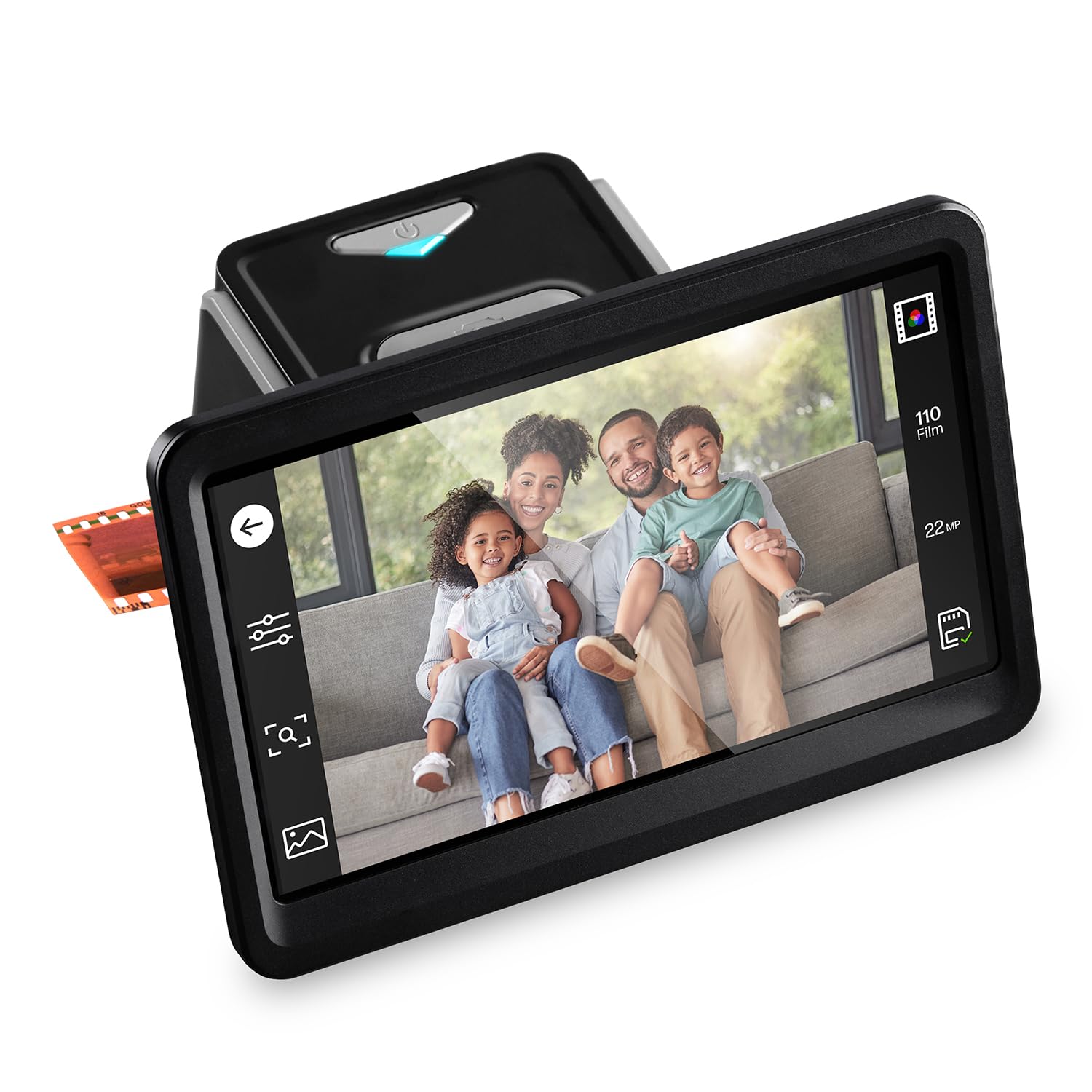 HP FilmScan Touch Screen Film & Slide Scanner Digitizer with 7” Adjustable LCD S
