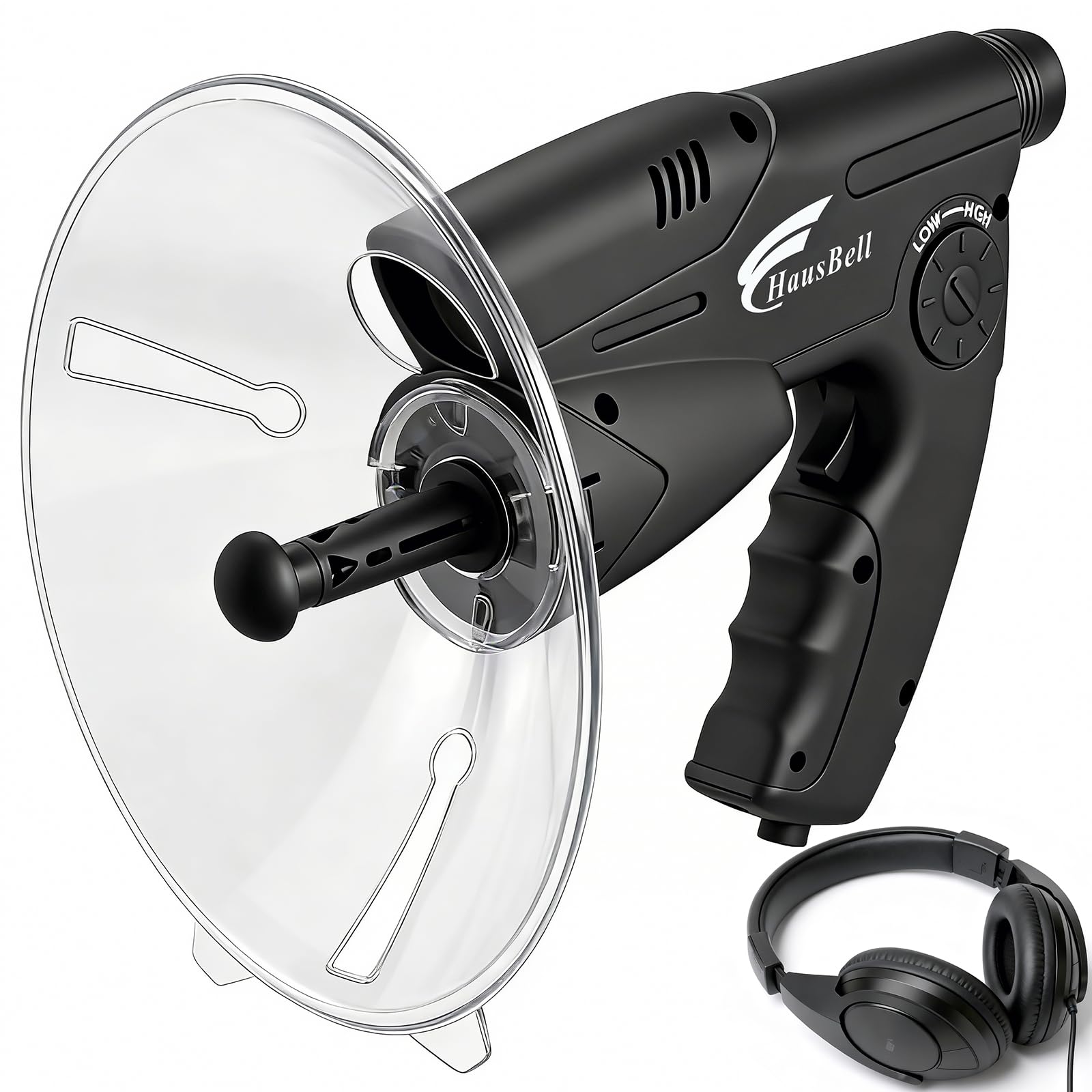 HAUSBELL Parabolic Listening Kit-Bionic Ear & 8X Monocular with Headphones | Des