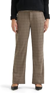 Lee Womens Wrinkle Free Mid Rise Bootcut PantPants