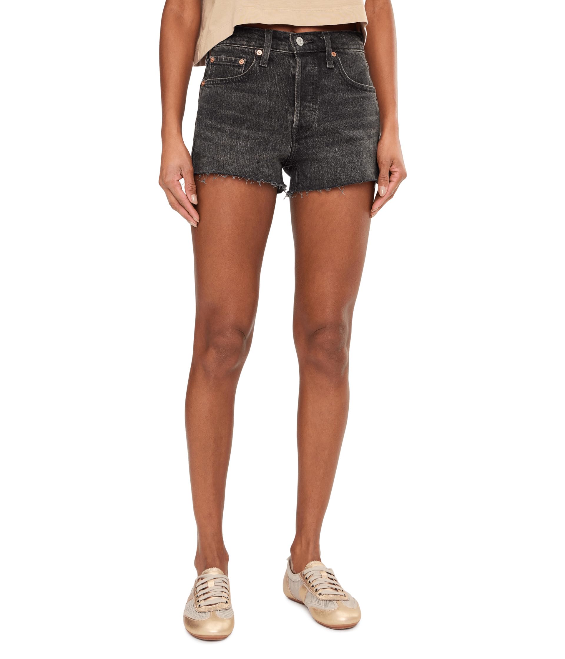 Levi's Womens 501® Original High-Rise Shorts (Also Available in Plus) Shorts