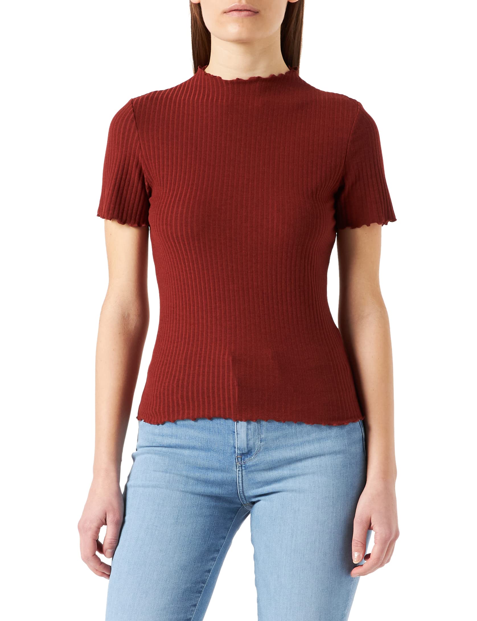 Only Onlemma S/S Noos Jrs – High Neck Top Women's T-Shirt