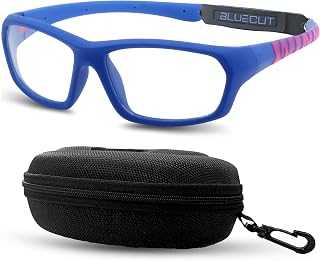 BLUE CUT Sports Protection Goggles, Anti-Fog Lenses Safety Glasses for Basketball and Outdoor Sports