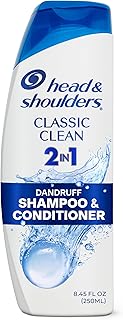 Head and Shoulders Classic Clean 2-in-1 Anti-Dandruff Shampoo + Conditioner 8.45 Fl Oz