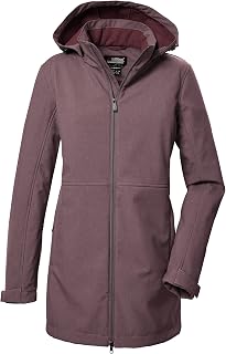 Killtec Kow 95 Wmn Sftshll Prk Parka softshell/chaqueta softshell con capucha con cremallera Mujer