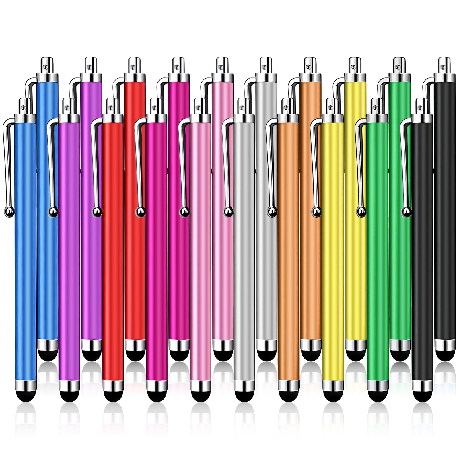 YITIAOXIAOYU 20 Pack Stylus Pen,Stylus Pen for Touchscreen,Universal Stylus | Hi
