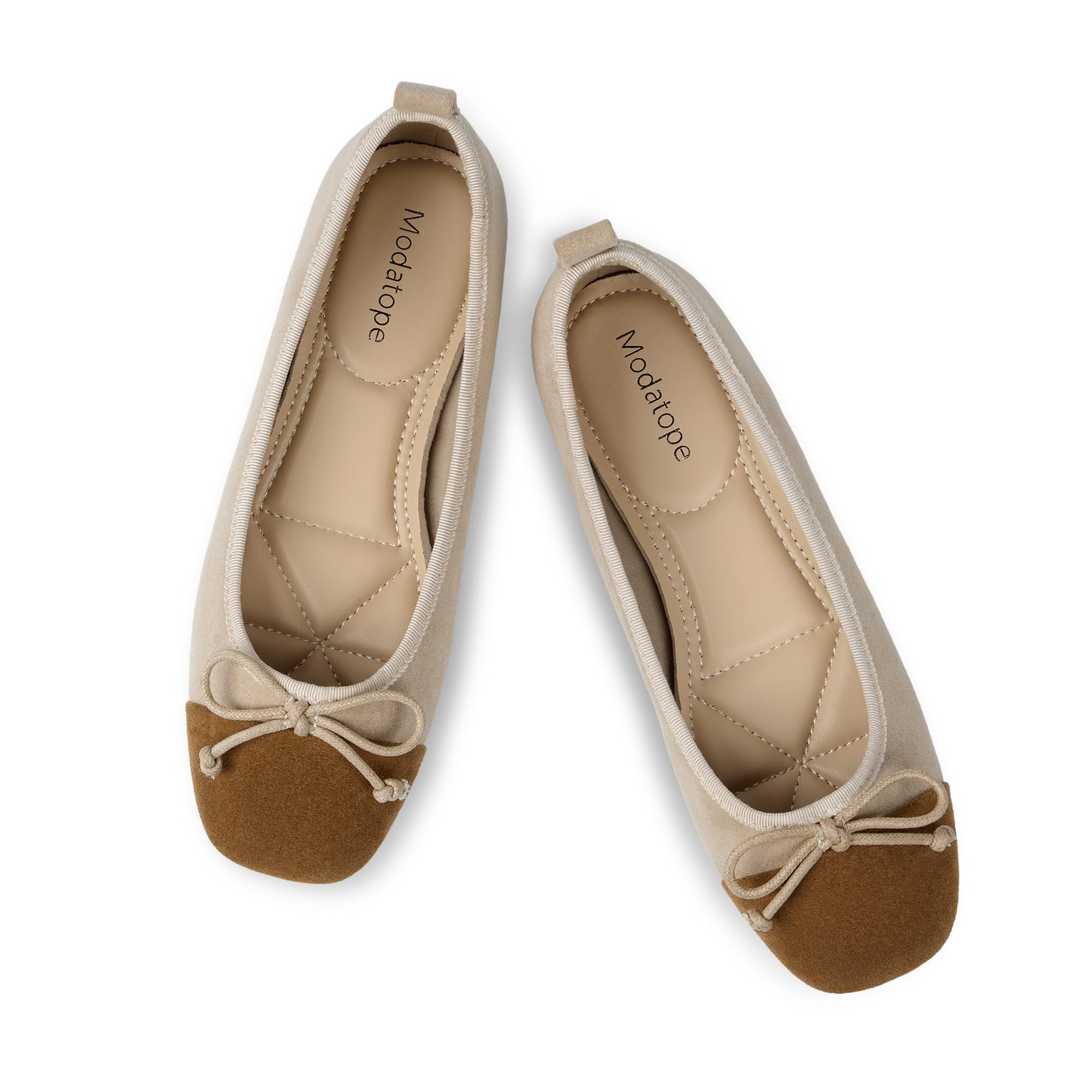 Modatope Womens Flats Ballet Ballerina Flats for Women