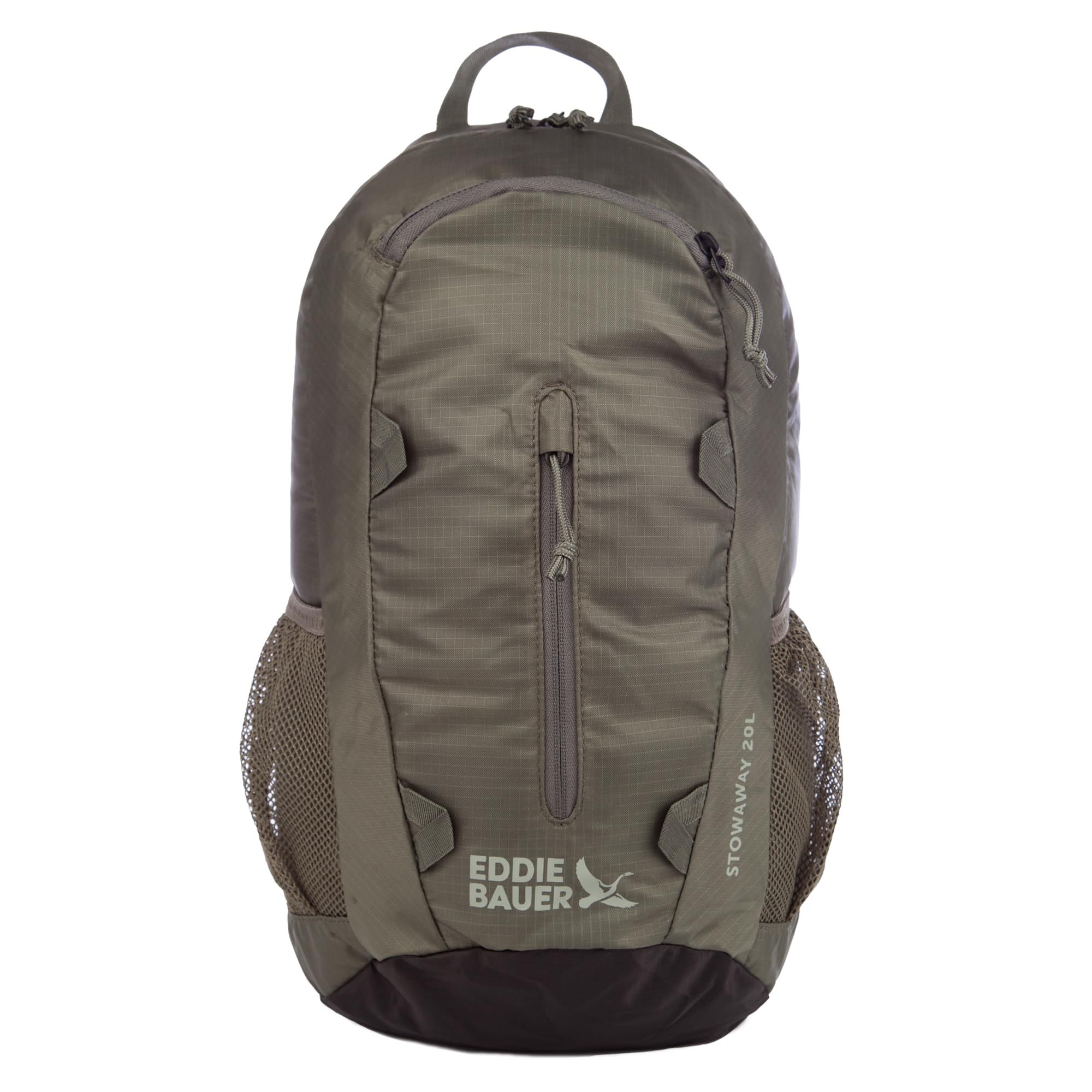 Eddie Bauer Stowaway Packable Backpack - Spruce, 20L | Lightweight Durable Ripst