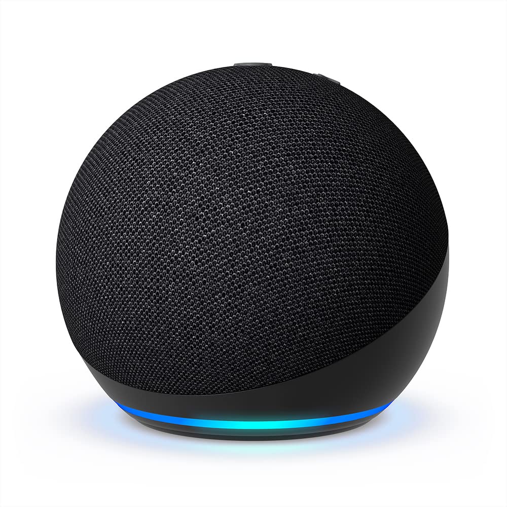 Amazon Echo Dot (newest model), Vibrant sounding Alexa speaker, Great for bedroo