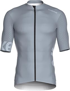 INBIKE Men's Cycling Jersey Breathable Soft Skin Mesh Fabric Spliced Back Top XQ010