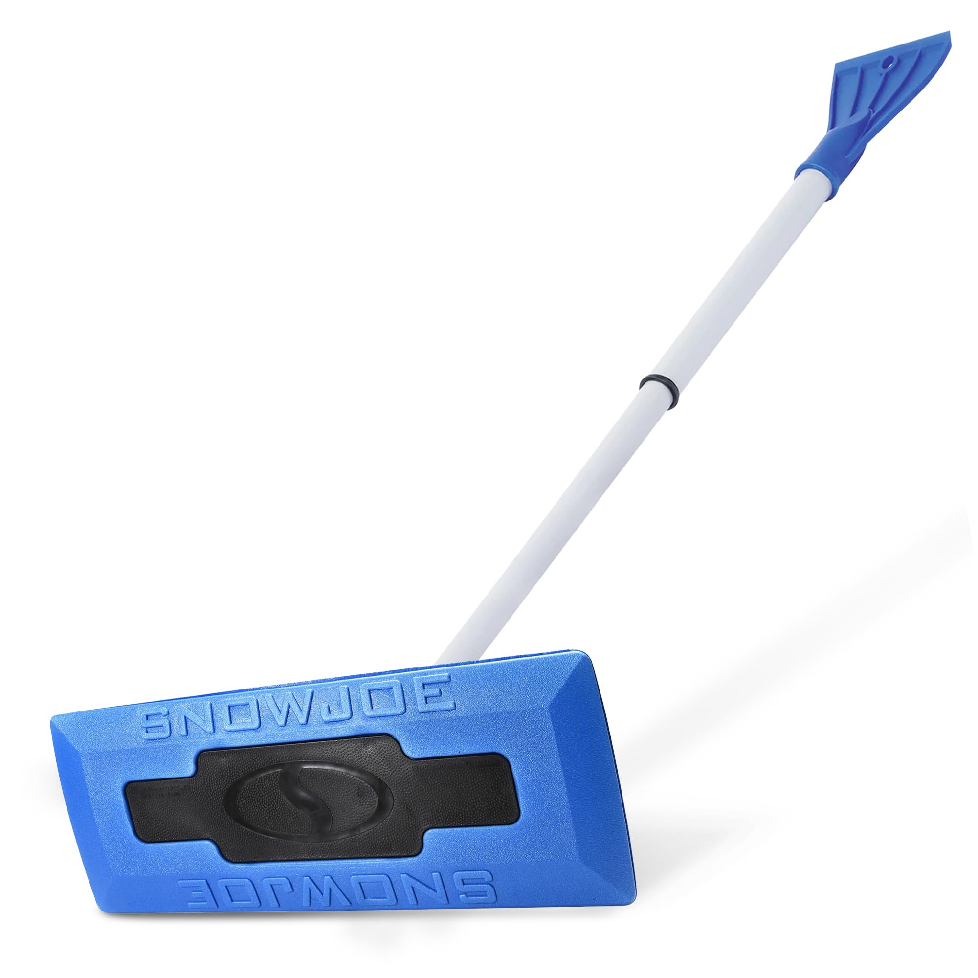 Snow Joe 2-in-1 SnowBroom Go with Ice Scraper & 18" to 23" Telescoping Handle - 