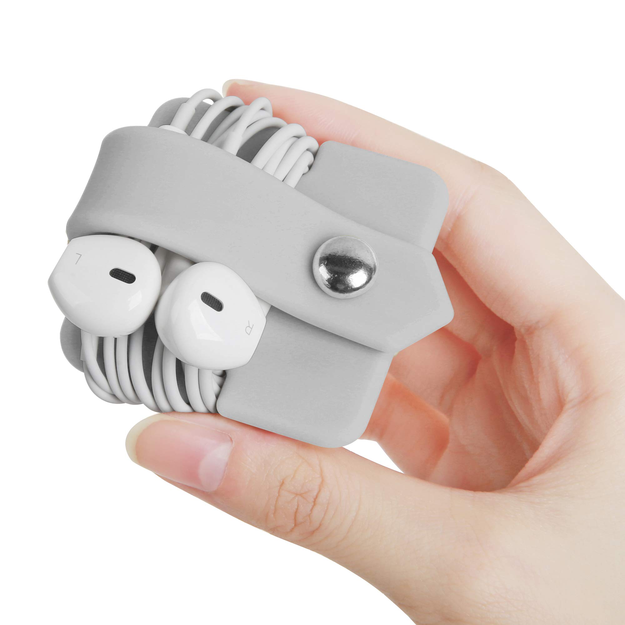 ELFRhino Cord Organizer Earbuds Holder Earphone Wrap Earphones Organizer Headset