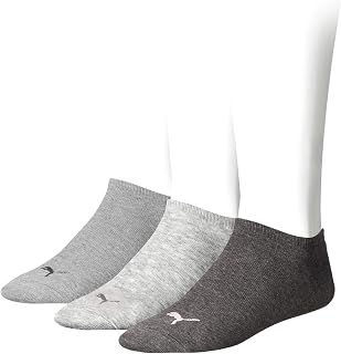 Puma Invisible Sneaker - Unisex Ankle Socks, Pack of 3