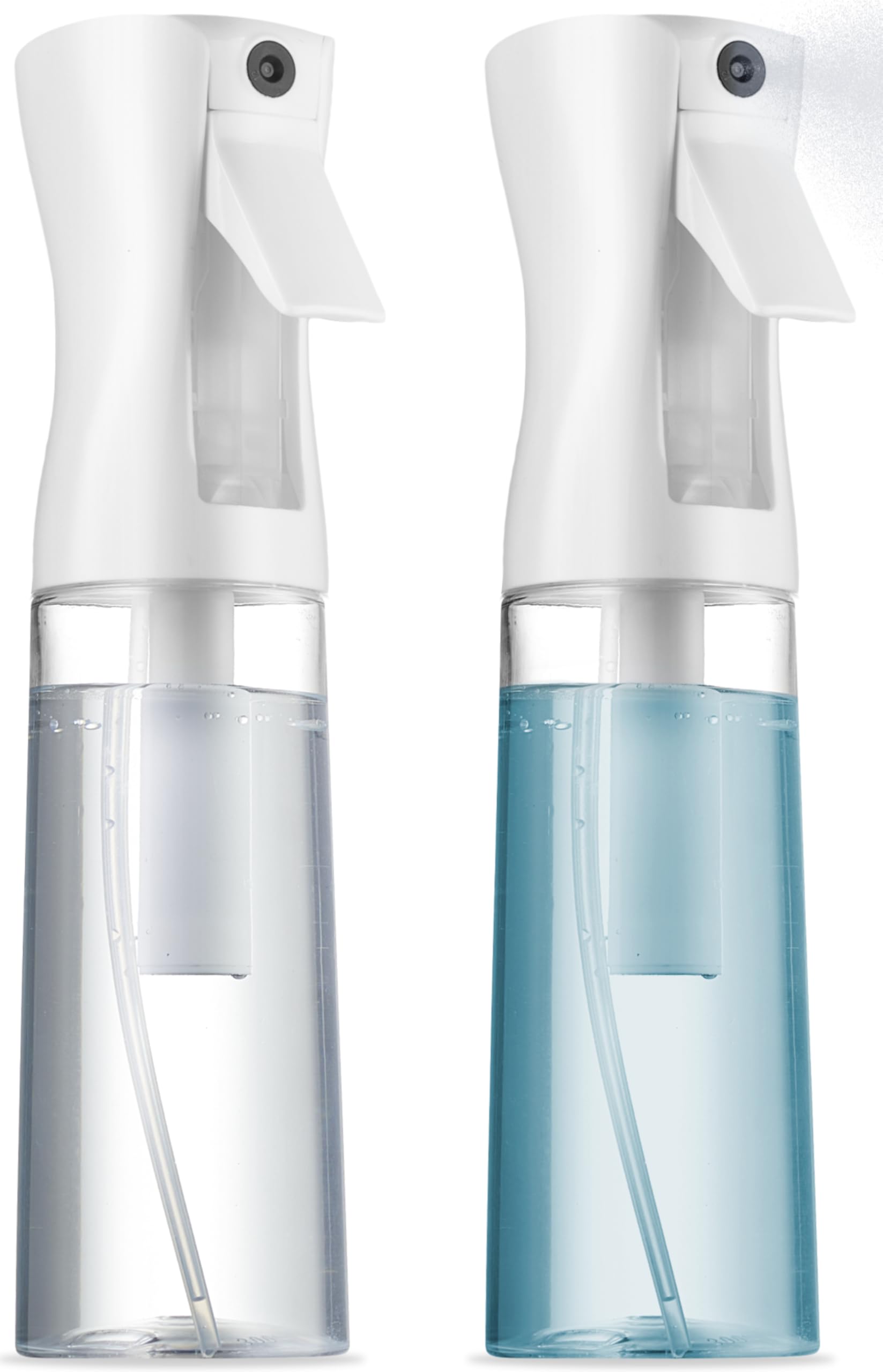 SUPER+ 2 Pack Continuous Spray Bottles - Ultra Fine Mist Sprayer | Water Spray B