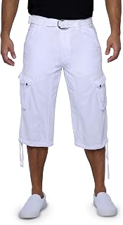 X RAY Pantalones Cortos tácticos Cargo Largos para Hombre de 18 Pulgadas, Longitud hasta la Rodilla, multibolsillo, 3/4