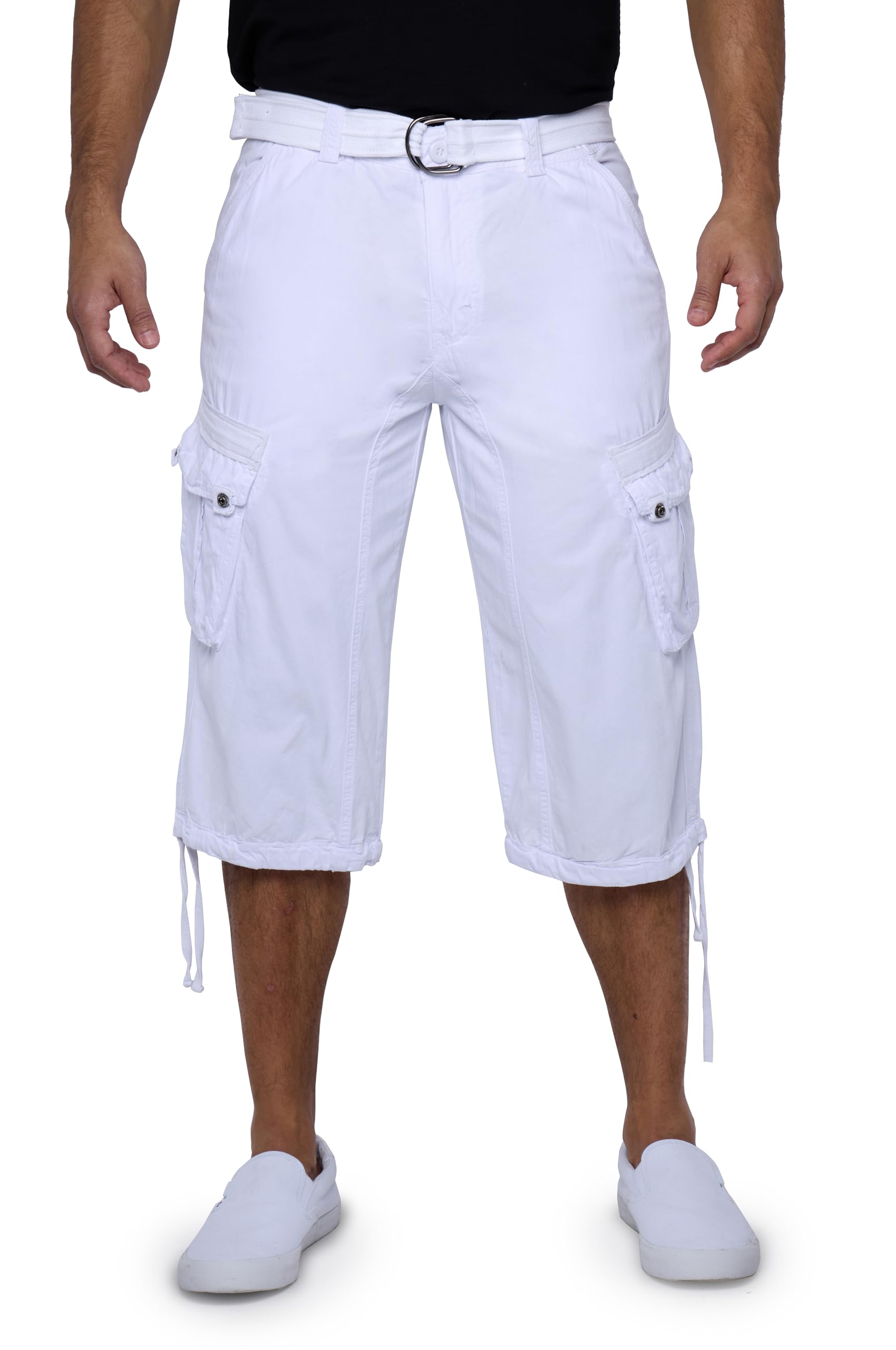 X RAY Pantalones Cortos tácticos Cargo Largos para Hombre de 18 Pulgadas, Longit