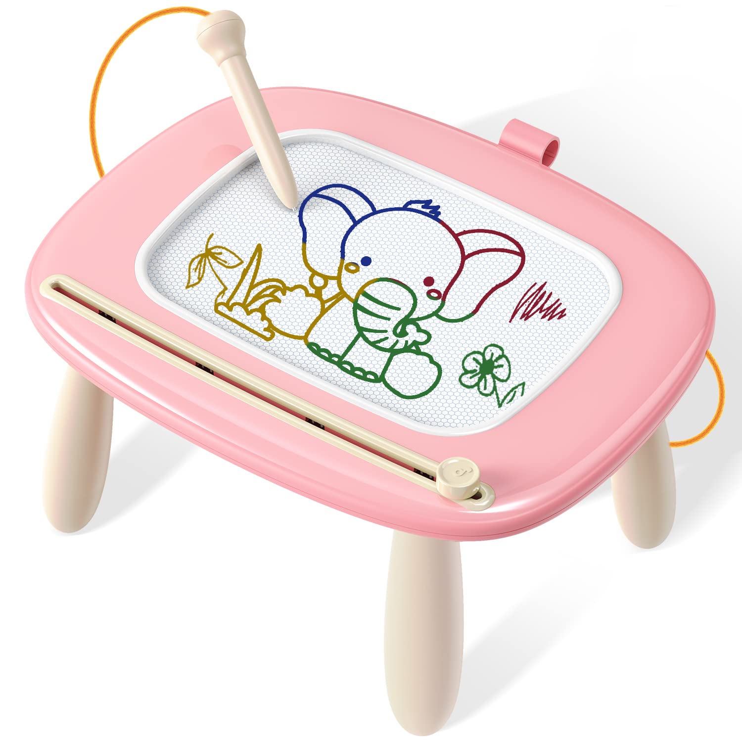Seimome Magnetic Drawing Board, Toddler Girl Toys for 1-3 Year Old, Doodle Board