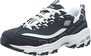 Skechers Los Angeles Uno Loving Love Womens Fashion Trainers in White Rose Gold