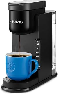Keurig K-Express Single Serve K-Cup Pod Coffee Maker, Black | 3 Brew Sizes, 42oz Removable Reservoir, Strong Brew Button Feature, Travel Mug Friendly, Works with All K-Cup Pods