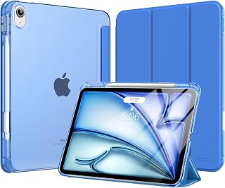 MoKo Cover for iPad Air 11 inch (M4/M3/M2) 2026/2025/2024 with Pen Holder