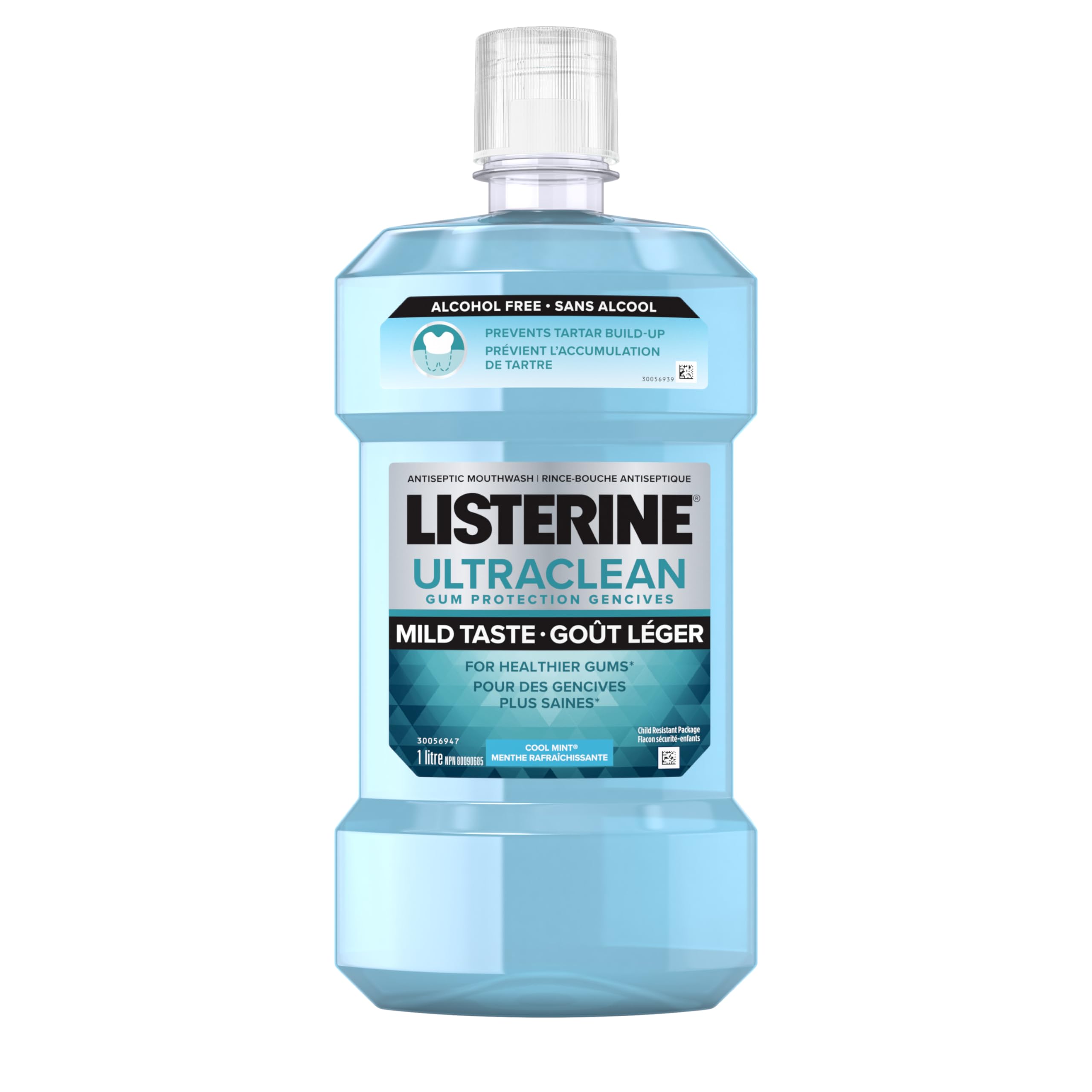 Listerine Ultraclean Gum Protection Alcohol-Free Antiseptic Mouthwash for Health