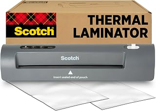 Scotch Thermal Laminator, 2 Roller System for a Professional Finish, Use for Home, Office or School, Suitable for use with Photos (TL901X)