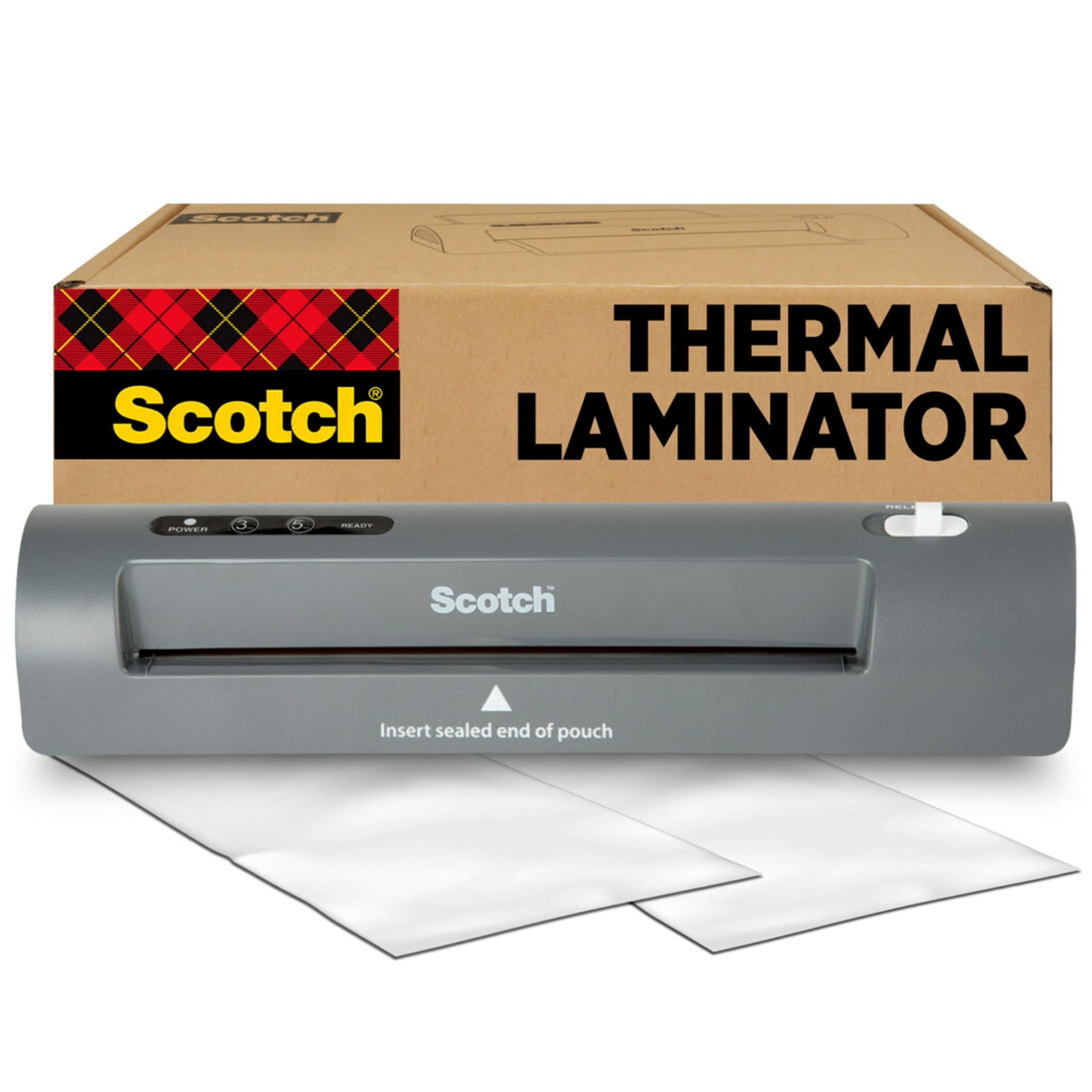 Scotch Thermal Laminator, 2 Roller System for a Professional Finish, Use for Hom