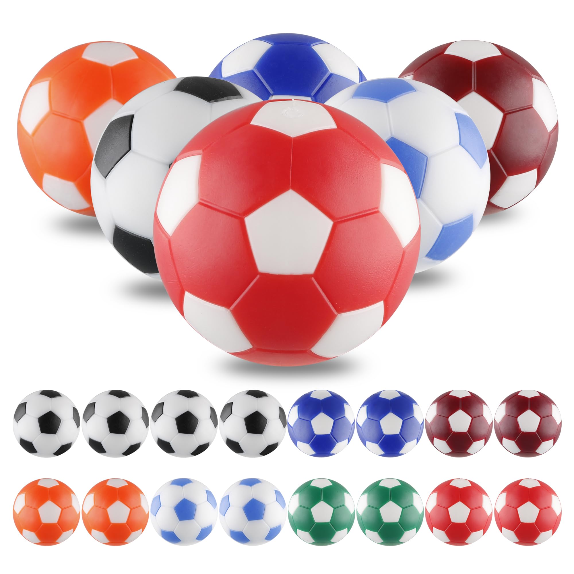 BQSPT 32mm Foosball Balls Foose Balls Table Soccer Game Replacement,Foosball Bal