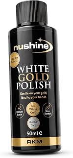 Nushine White Gold Polish & Cleaner | Platinum & Rhodium Safe Formula
