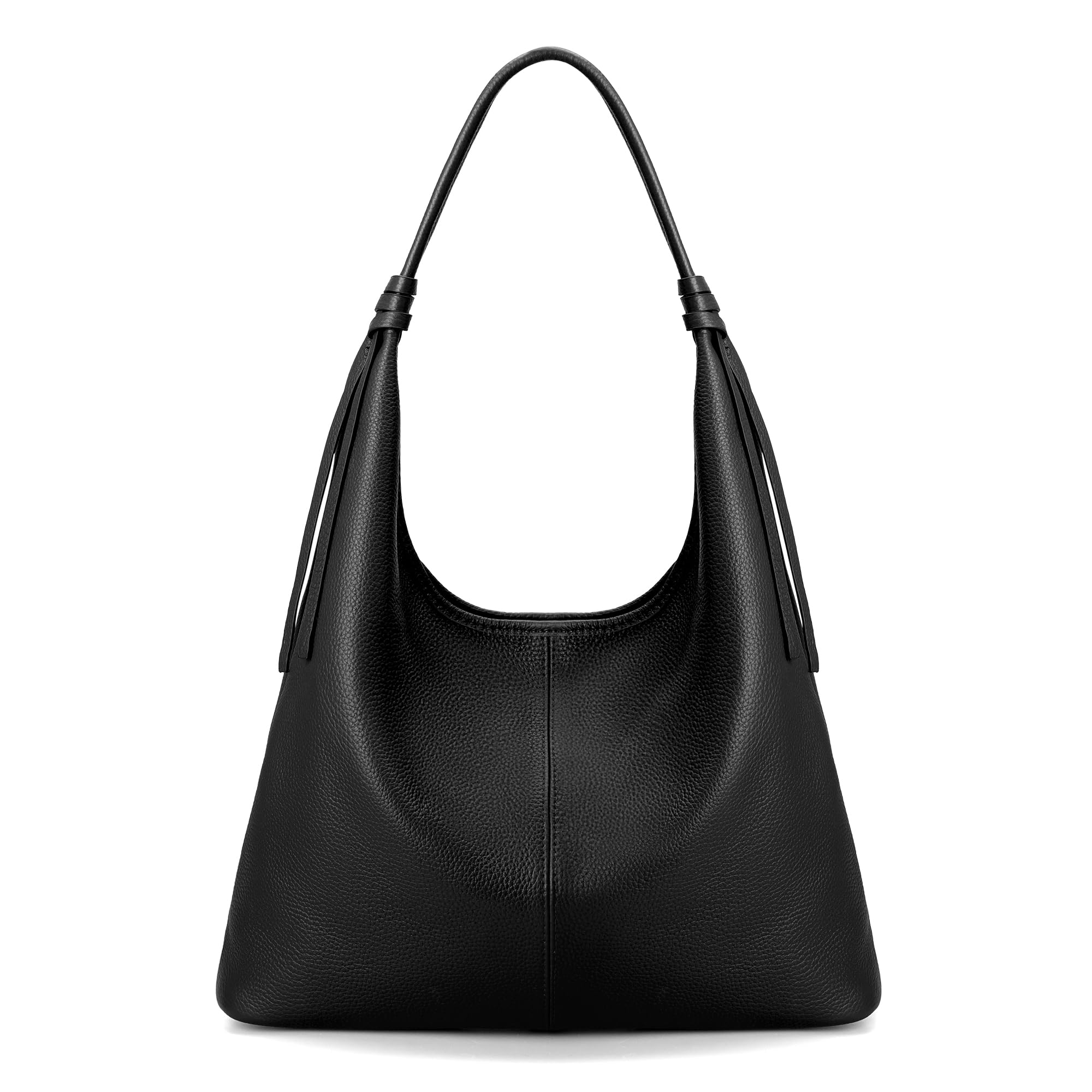 befen Genuine Leather Slouchy Hobo Purses for Women, Casual Hobo Bags