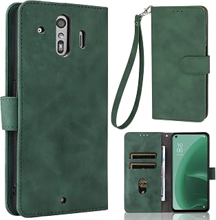 Raku-Raku Smartphone me F-01L Case Flip-style [One Strap Included] Compatible with Raku-Raku Smartphone f-42a Fujitsu F-42A docomo Case Raku-Raku Smartphone me F-01L Flip Case Docomo F-01L Case F-42A