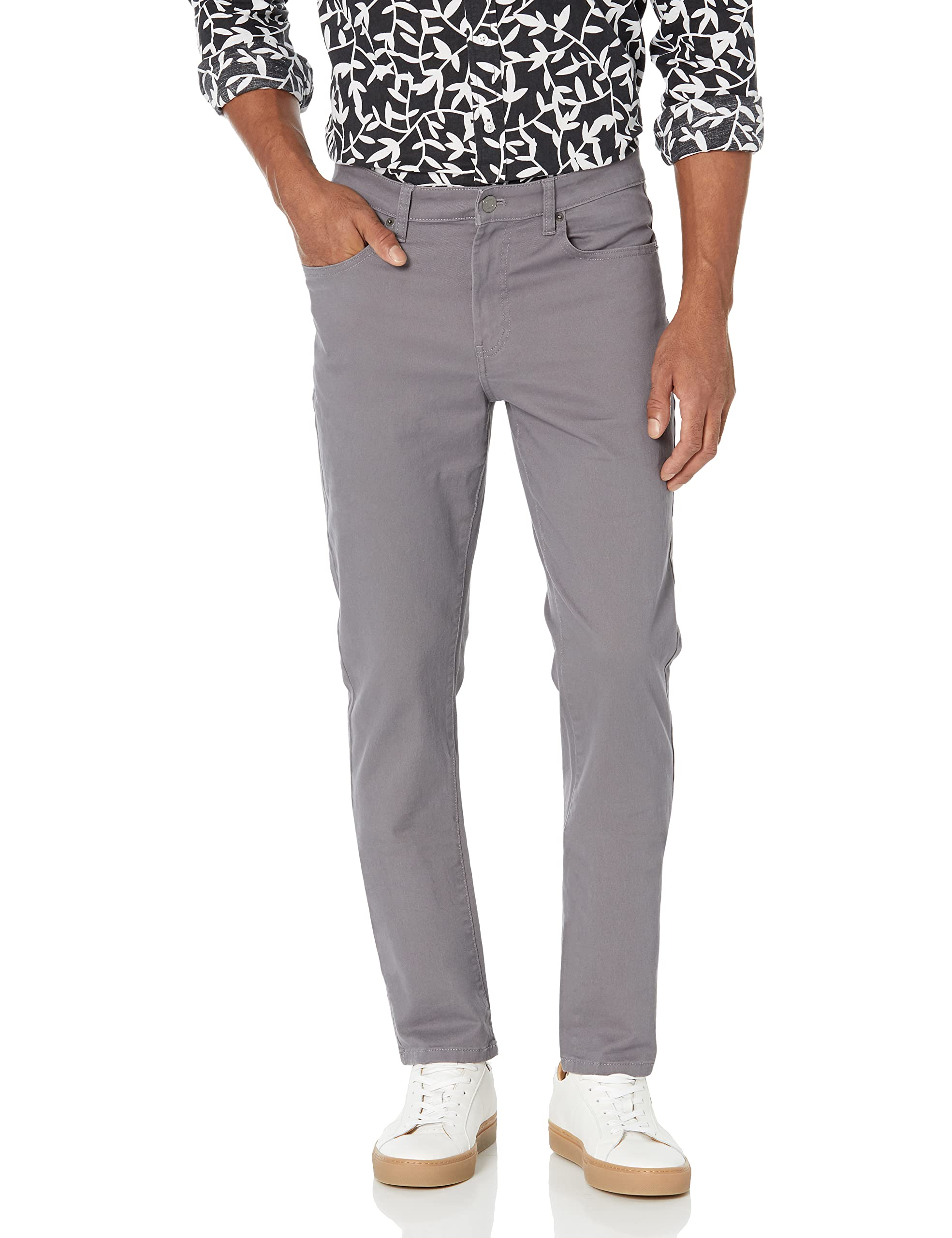 Amazon Essentials Men's Slim Fit Stretch Cotton Twill Pants