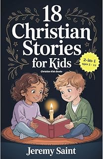 18 Christian Stories for Kids (Ages 5 - 12): Life Lessons on Kindness, Forgiveness, Gratitude, Prayer & Honesty - The Perfect Gift for Little Ones Who Love God’s Morals (Christian Kids Books)