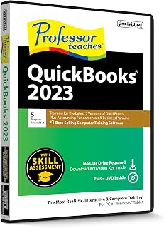 Individual Software Professor Teaches Intuit's QuickBooks® 2023 Tutorial Set - Interactive Training for Intuit’s Quickbooks versions 2023, 2022 and 2021, Accounting Fundamentals and Business planning