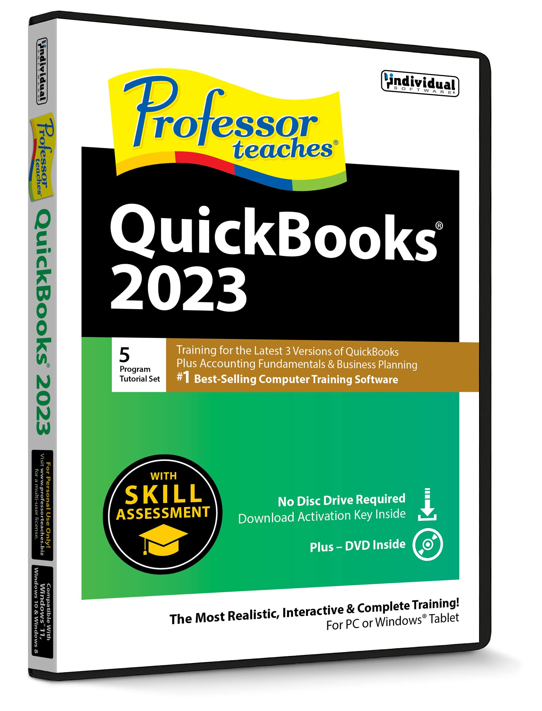 Individual Software Professor Teaches Intuit's QuickBooks® 2023 Tutorial Set - I