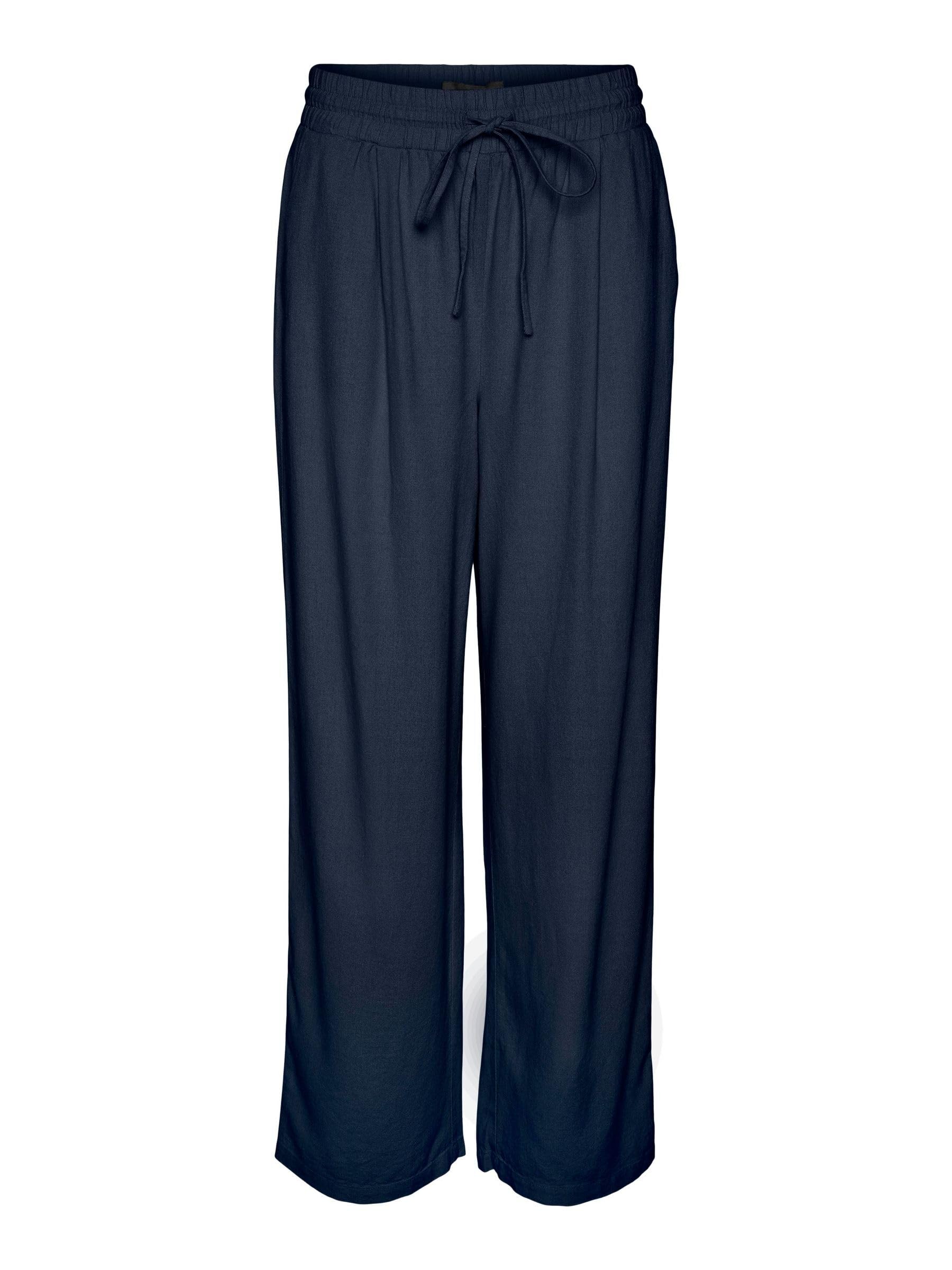 VERO MODA Female trousers with wide leg cut, VMJESMILO medium waist