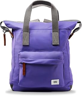ORI LONDON The Bantry Tote Zaino Borsa, Peri Viola, Small, Zaino