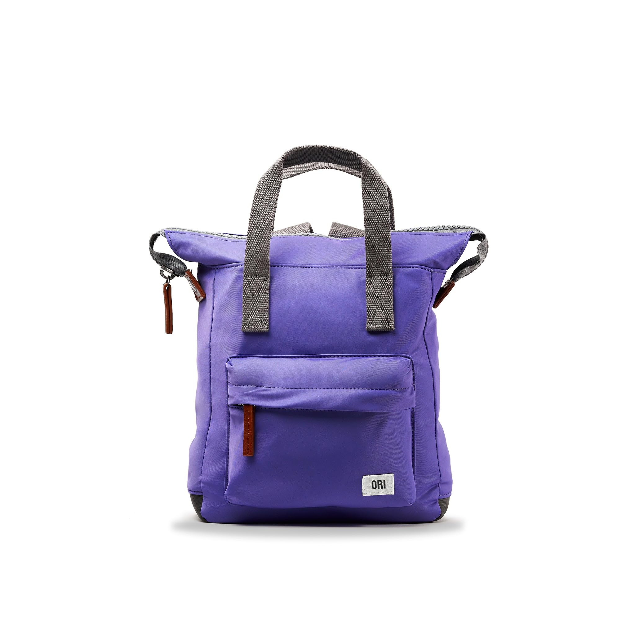 ORI LONDON The Bantry Tote Zaino Borsa, Peri Viola, Small, Zaino