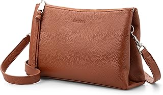 befen Genuine Leather Crossbody Bags for Women Small Phone Bag Shoulder Bags for Women RFID Blocking