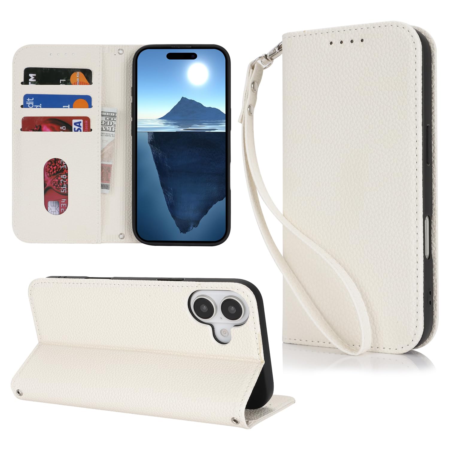 [Hamany] Compatible iPhone 16 Plus Case Notebook Type iPhone 16 Plus Case