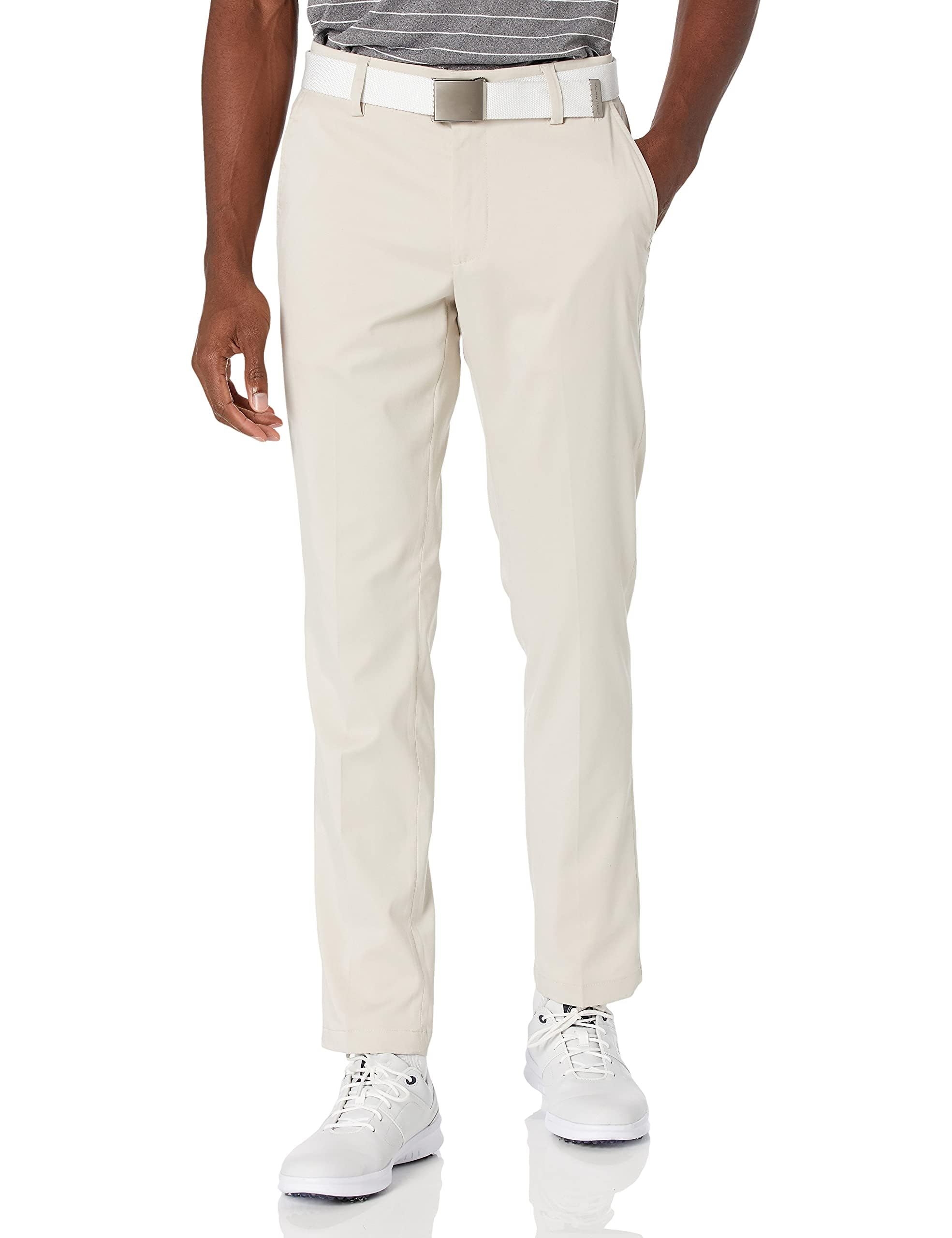 Amazon Essentials Men's Slim Fit Stretch Full Day Golf Trousers