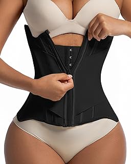 Waist Trainers for Women for Daily Wear, Faja Body Shaper Corset with Tummy Control for Workouts, Postpartum Recovery
