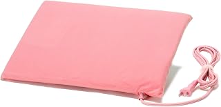 Lifejoy AF271 Electric Hot Water Bottle, Large, Soft, Energy Saving, No Hot Water, 13.0 x 17.7 inches (33 x 45 cm), Pink