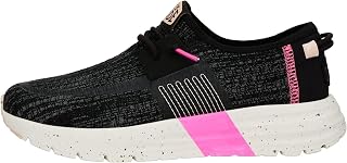 HEYDUDE Sirocco Sport Stripe - Sneakers for Women - Slippers with Comfortable Soles - Moccasin Style