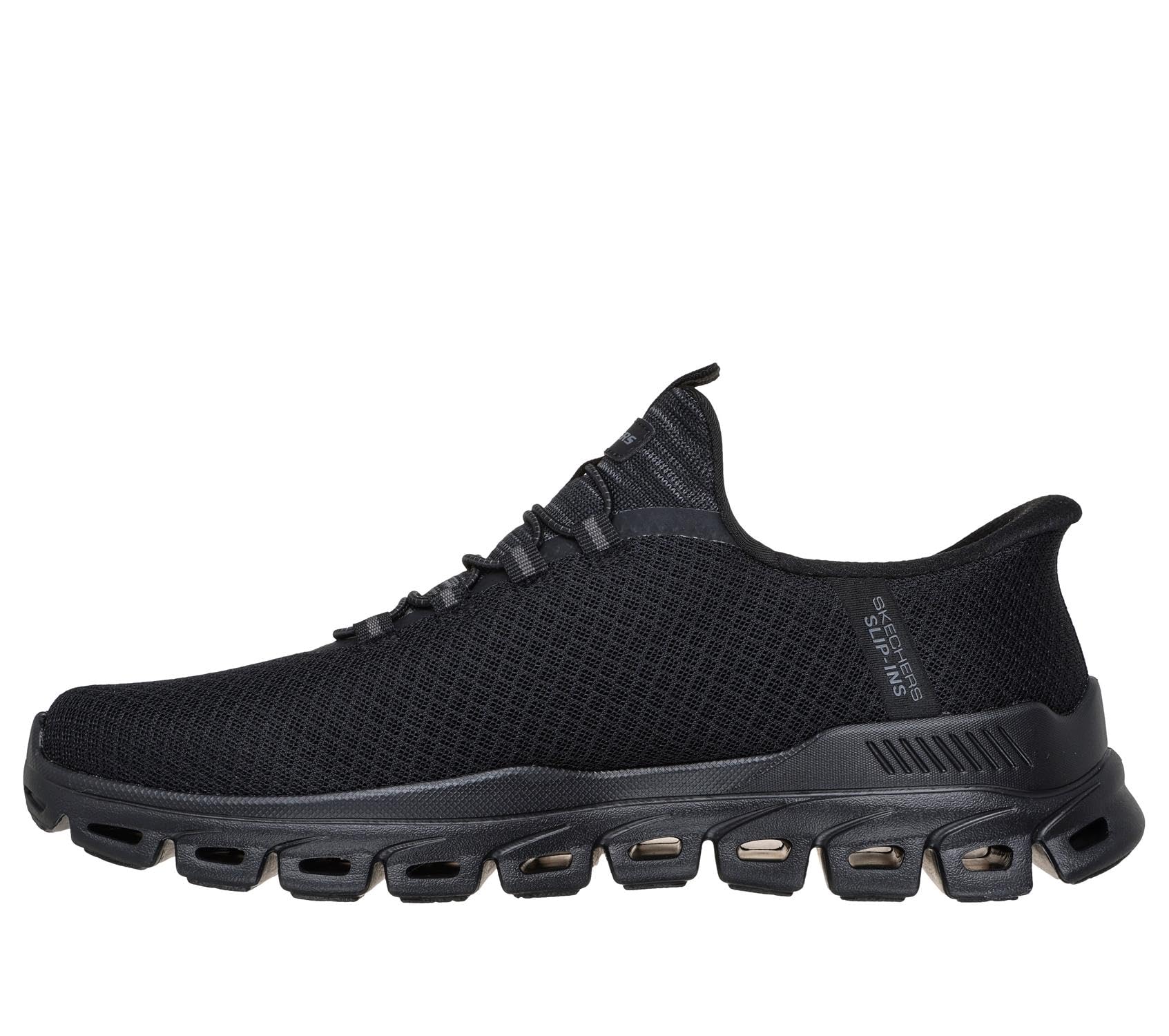 SKECHERS Men's Glide-step Noxus Hands Free Slip-in Sneaker Boot