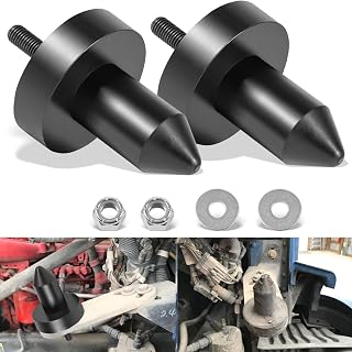 2 Pack 924-5410 Hood Pin Poly for Kenworth T660, T600, T800, W900, T2000, T400, T440, T450, T470, T600A, 2003-2010