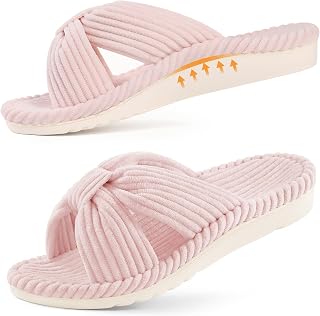 Litfun Women's Arch Support Orthotic Slipper for Plantar Fasciitis