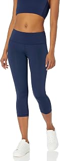 Amazon Essentials Womens Active Sculpt Workout Athleisure Mid Rise Capri Leggings