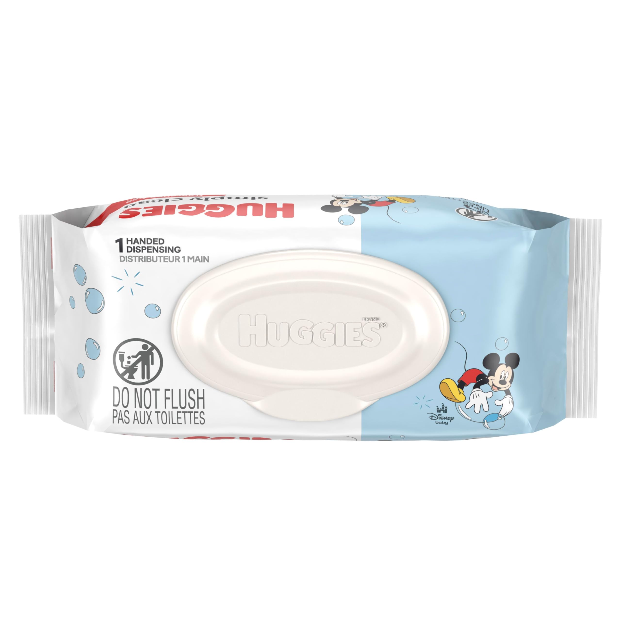 Huggies Simply Clean Fragrance-free Baby Wipes, Soft Pack
